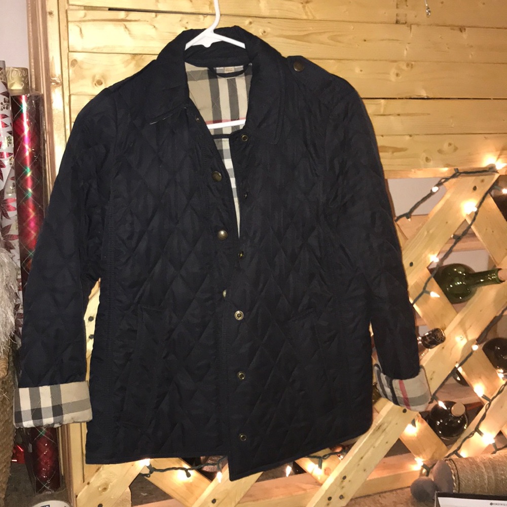 Burberry jacket in small.